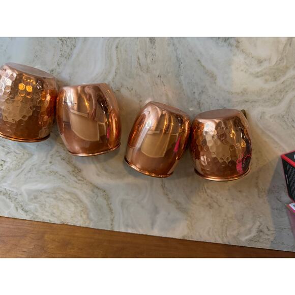 Copper Moscow Mule Mug Set - Picture 8 of 9